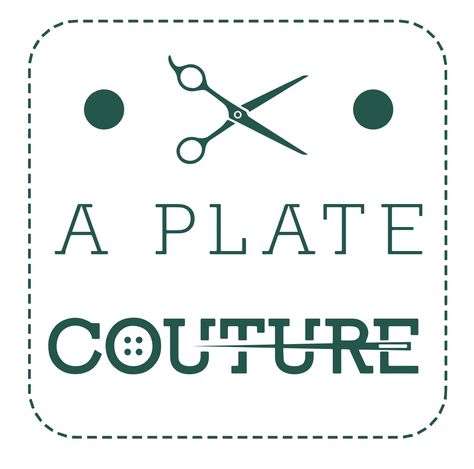 logo à plate couture